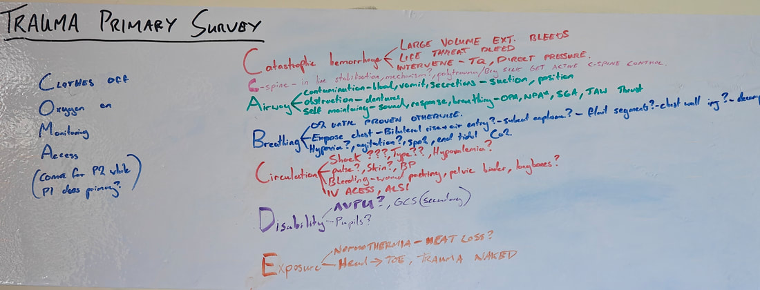 Photo from Trauma Primary Survey Revision - Self Directed